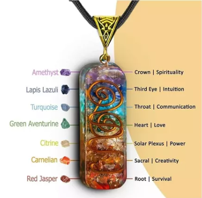 ENERGY COLLAR ® 7 Chakras - La abundancia y la mejor energía del 2024 te espera con todo lo que mereces !