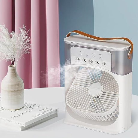 HUMIDIFI/FAN portable ® !NO mas calor y NO mas maltrato al medio ambiente¡